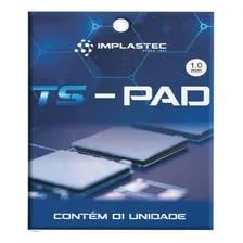 Thermal Pad Ts-pad 100mm X 100mm X 1mm Alto Desempenho Cor Azul Foto mini 1
