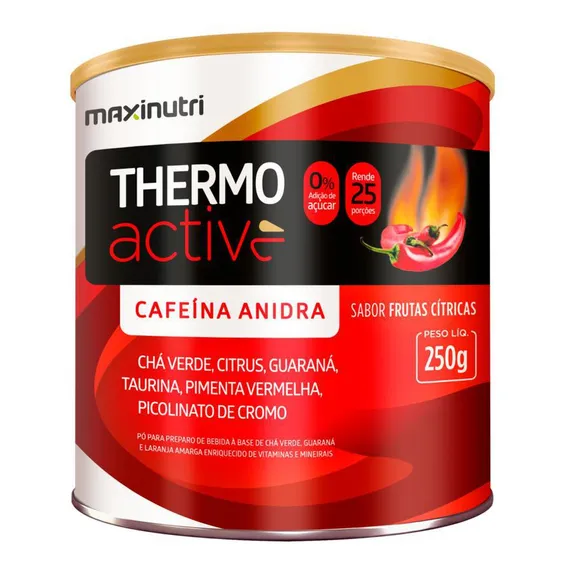 Thermo Active 250g Frutas Cítricas Maxinutri Foto 1