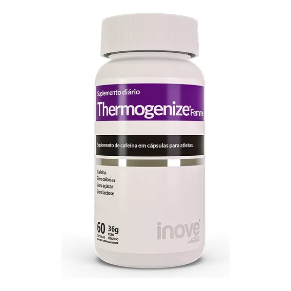 Thermogenize Femme - 60 Capsulas - Inove Nutrition Sabor Without flavor Foto 1