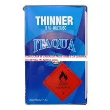 Thinner 18 Litros It 16 Multiuso Itaquá 1618-16 Foto mini  2