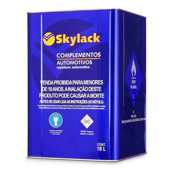 Thinner Para Pu Poliester Skylack 18litro - Galão Th700 Foto 1