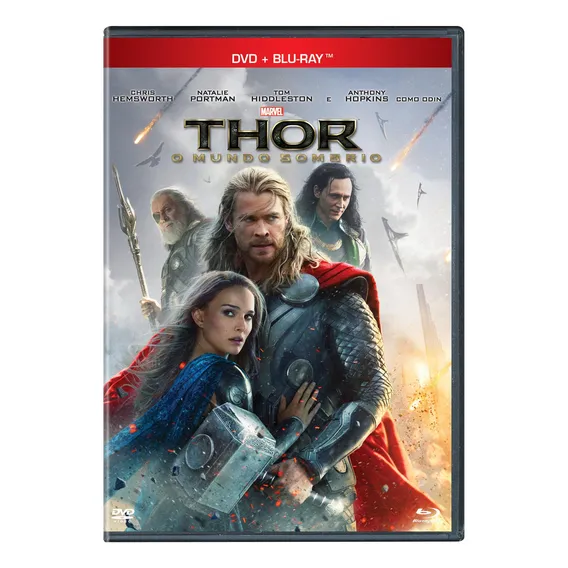 Thor - O Mundo Sombrio - Blu-ray + Dvd - Chris Hemsworth Foto 1
