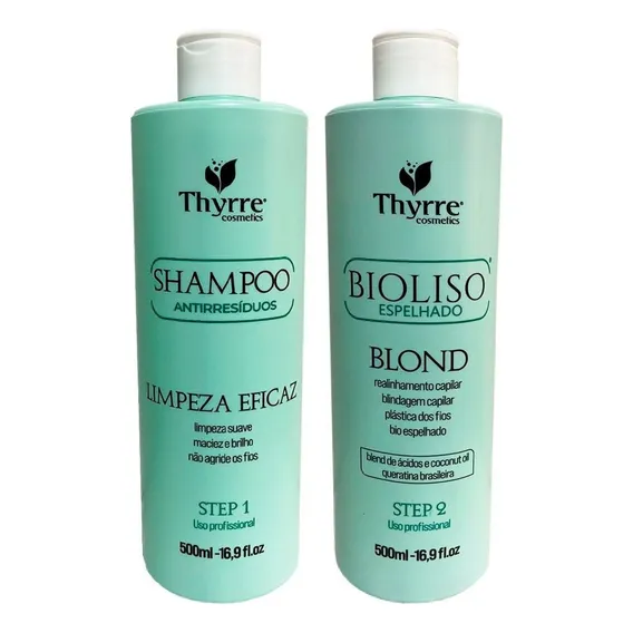 Thyrre Bio Liso Escova Progressiva Selagem 0% Formol 500ml Foto 1