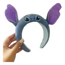 Tiara Arco Com Orelha Stitch Cor Azul Foto  mini 1