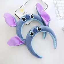 Tiara Arco Com Orelha Stitch Cor Azul Foto mini  3