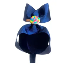 Tiara Cabelo Infantil/ Adulto Tamanho G Cor Azul Foto mini 2