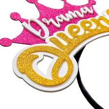 Tiara Carnaval Drama Queen Glitter Coroa Rainha - 01 Unid Foto mini 4