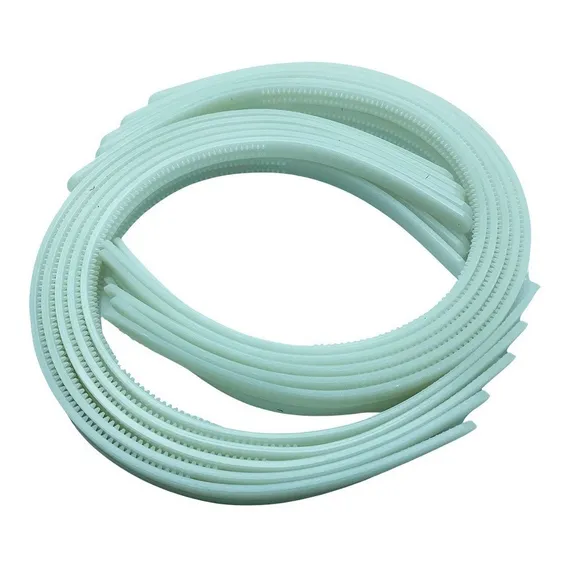 Tiara De Dentinho Arco Para Cabelo Yama 10mm Abs 120 Uni Cor Branco Foto 1