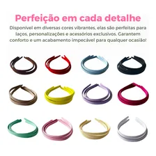 Tiara Encapada 10 Mm Kit Com 30 Unidades - Atacado Cor Sortida Foto mini  3