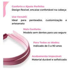 Tiara Encapada 10 Mm Kit Com 30 Unidades - Atacado Cor Sortida Foto mini 4