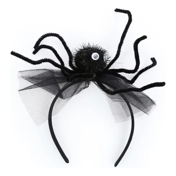 Tiara P Fantasia Aranha Gigante Hallowen 25cm Foto 1