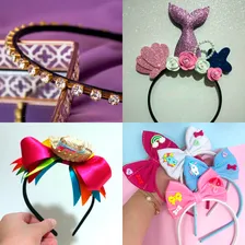 Tiara Para Cabelos Arquinho Para Artesanato 10mm - 30 Foto mini 4