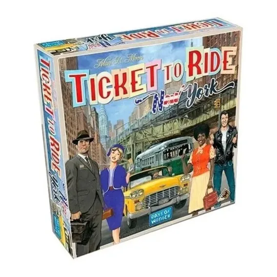 Ticket To Ride New York Board Game Ttr003 Galápagos Foto 1