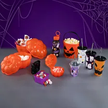 Tigela AbĂłbora Halloween Dia Das Bruxas MĂ©dia PlasĂștil Foto mini 3