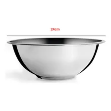 Tigela Bowl Aço Inox Gourmetmix 24cm Foto mini 3