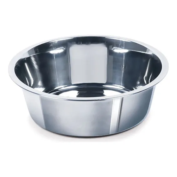 Tigela Comedouro Inox 1,4l Chalesco Foto 1
