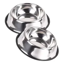 Tigela Comedouro Inox Para Cães E Gatos 18cm Cachorro Foto mini  2