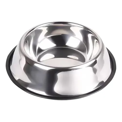 Tigela Comedouro Inox Para Cães E Gatos 18cm Cachorro Foto 1