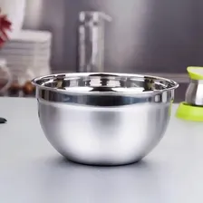 Tigela Funda De Aço Inoxidavel Para Salada 30 Cm Cozinha Foto mini 2
