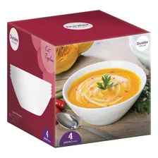 Tigela Redonda Saladeira Bowl Vidro Nadir 840ml - Kit 4 Unid Foto mini 3