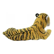 Tigre Pelucia Grande Realista Com 70 Cm Foto mini 1