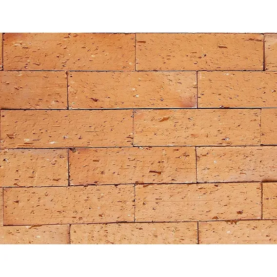 Tijolo De Barro Revestimento Rústico - Vermelho Caixa 1,11m Foto 1