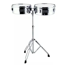 Timbales C. Ibanez 13 14 Polegadas Com Estante Foto mini 1