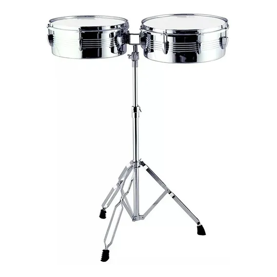 Timbales C. Ibanez 13 14 Polegadas Com Estante Foto 1