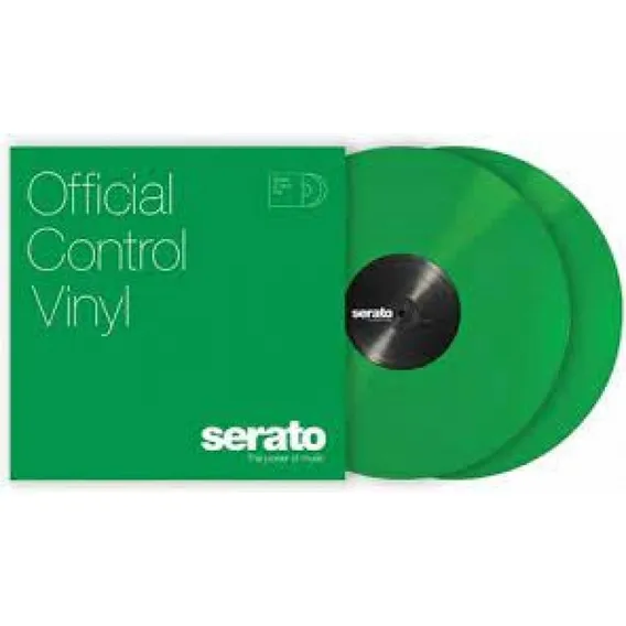 Time Code Vinyl Serato 12 - Verde Foto 1
