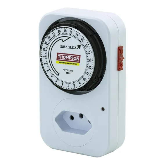 Timer Analogico Thompson Bivolt 1581 Foto 1