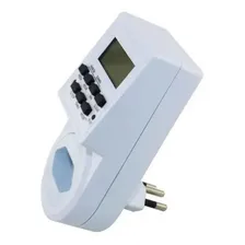 Timer Digital Bivolt Temporizador 9 Programas Liga E Desliga Foto mini  3