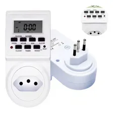 Timer Digital Bivolt Temporizador 9 Programas Liga E Desliga Foto  mini 1