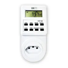 Timer Digital Bivolt Temporizador C Programas Liga E Desliga Foto mini 1