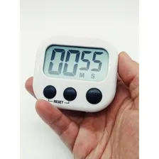 Timer Digital Cronometro Progressivo Regressivo Branco/preto Foto mini 4