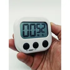 Timer Digital Cronometro Progressivo Regressivo Branco/preto Foto  mini 1