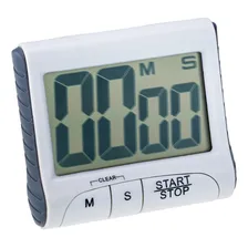 Timer Digital De Cozinha C/ Imã - Lcd 6,5 X 4 Cm Foto mini 3