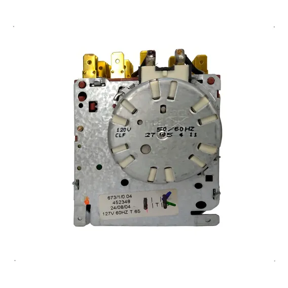 Timer Lavadora Bosch Continental Evolution 127v 452348 Orig 110v Foto 1