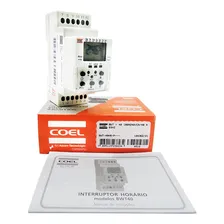 Timer Programador Interruptor Horário Bwt40hr-p Coel Bivolt Foto mini 1