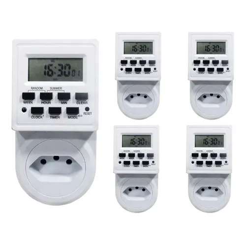 Timer Temporizador Bivolt Digital Liga Desliga Lcd Foto 1