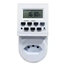 Timer Temporizador Bivolt Digital Liga Desliga Lcd Foto mini 4