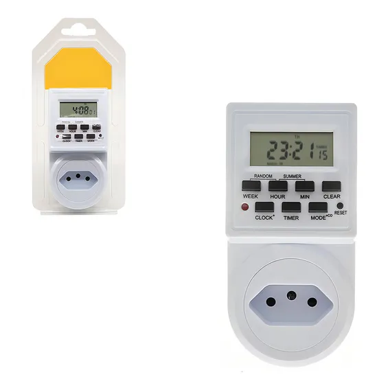 Timer Temporizador Digital Programavel Bivolt Lumi Foto 1