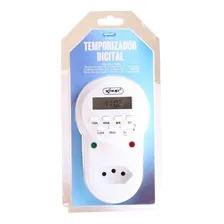 Timer Temporizador Digital Tomada Br Bivolt 10a 2200w Foto mini  3