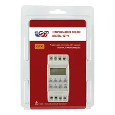 Timer Temporizador Digital Trilho 110v Liga E Desl Aparelhos Foto mini 2