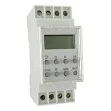 Timer Temporizador Digital Trilho 110v Liga E Desl Aparelhos Foto mini 1