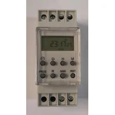 Timer Temporizador Digital Trilho 110v Liga E Desl Aparelhos Foto mini 3
