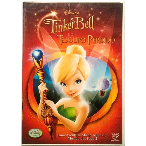 Tinker Bell E O Tesouro Perdido - Dvd - Disney Foto 1