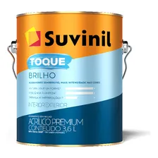Tinta 3,6 Toque Brilho Semi Brilho Suvinil - Cr么mio Foto mini 1