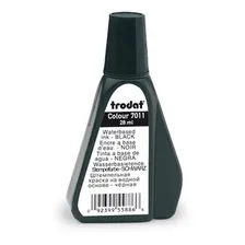Tinta 7011 Para Carimbo Trodat 28ml Cor Preto Foto mini 1