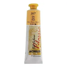 Tinta A Óleo Classic 37ml Amarelo Light 317 Acrilex Foto  mini 1