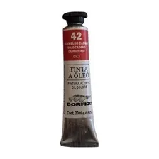 Tinta A 脫leo Corfix 20ml Vermelho C谩dmio 42 G3 Cor do 贸leo 42 Vermelho Cadmio Foto mini 2
